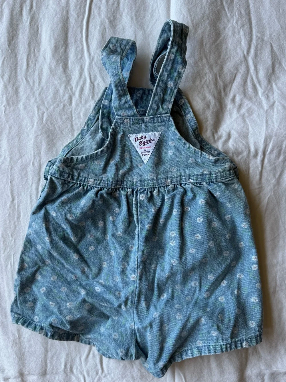 Vintage Baby B’gosh Floral Shortalls